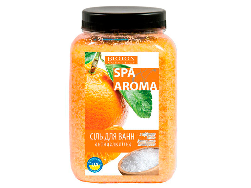 Nature sare de mare anticelulitica cu ulei esential de mandarina spaniola 750gr