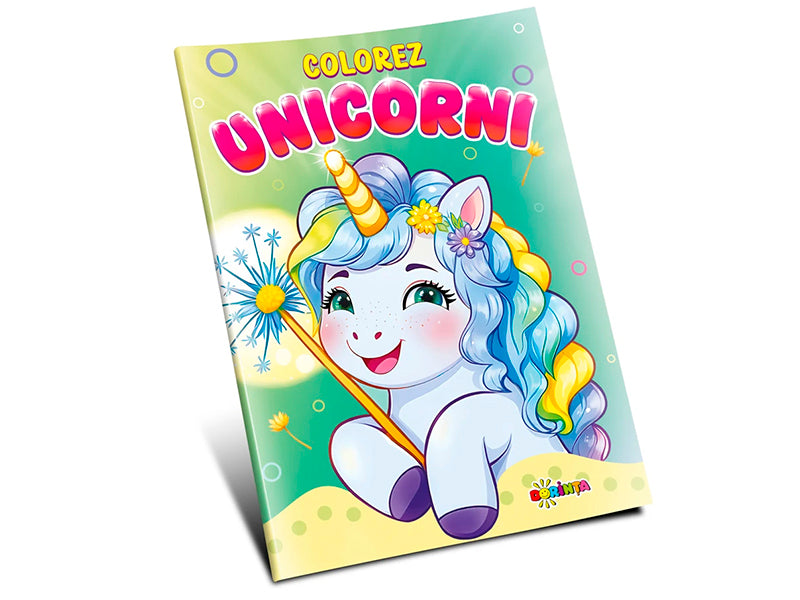 Carte Colorez Unicorni
