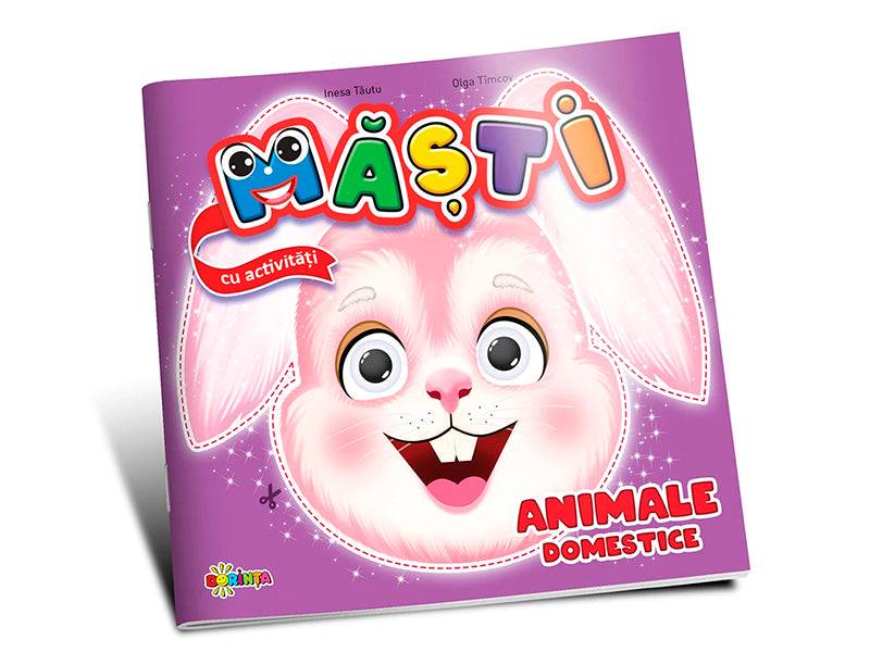 Carte Masti cu activitati ,animale domastice