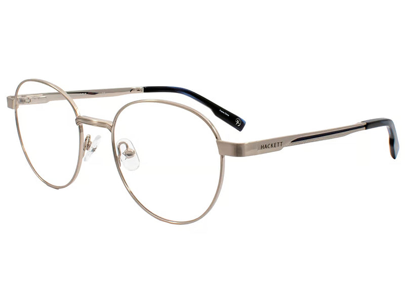 Rama optica HACKET LONDON HEK1352-800/51-19, brushed silver, 2024, din Metal, p/u barbati