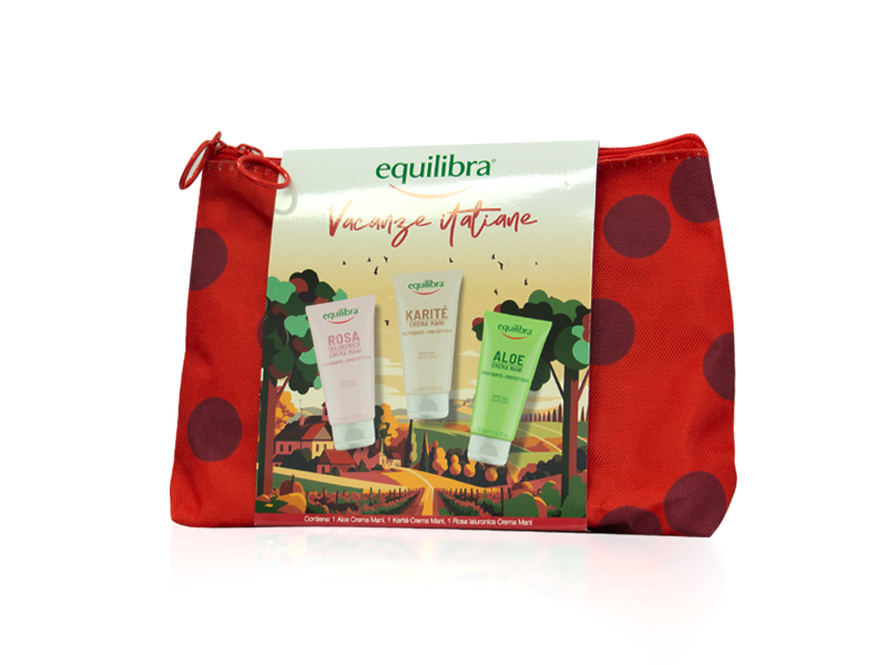 Equilibra Set travel Crema pentru maini