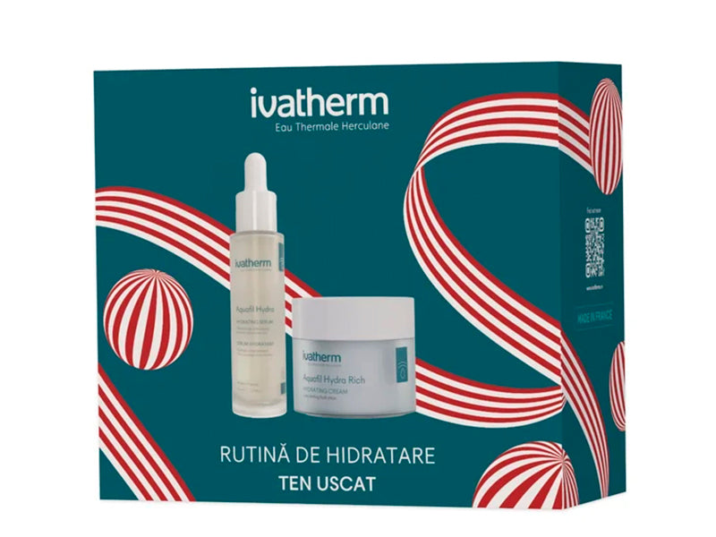 Ivatherm Pachet Aquafil Hydra Ser 30ml + Aquafil Hydra Rich Crema 50ml