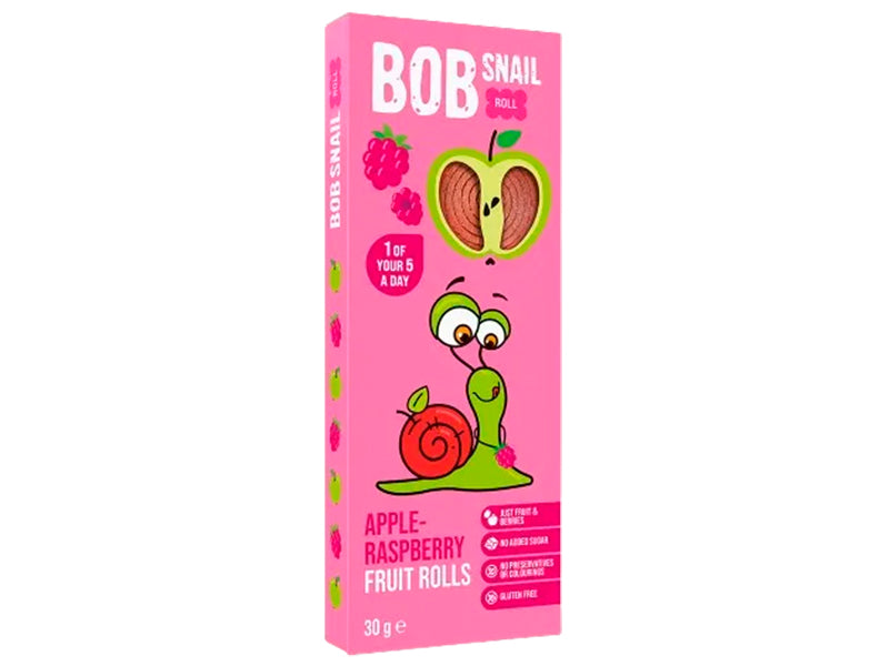 Bomboane mere-zmeura Bob Snail 30gr