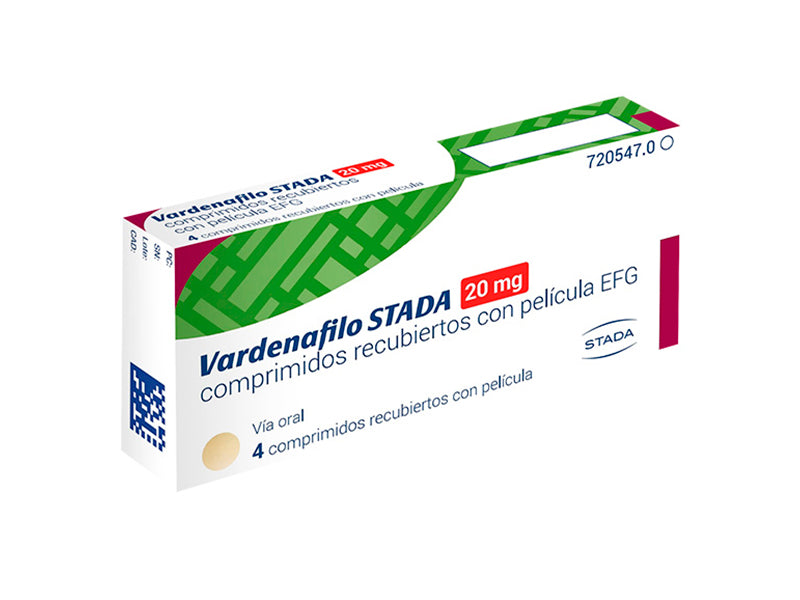 Vardenafilo STADA 20mg