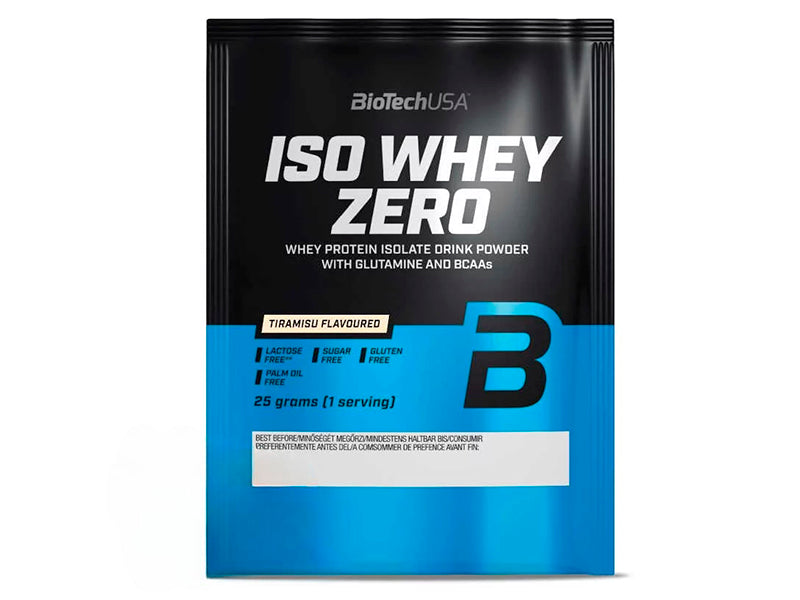 Biotech Pudra proteica Iso Whey Zero fara lactoza 25g tiramisu