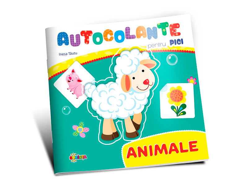 Carte Autocolante pentru pici. Animale