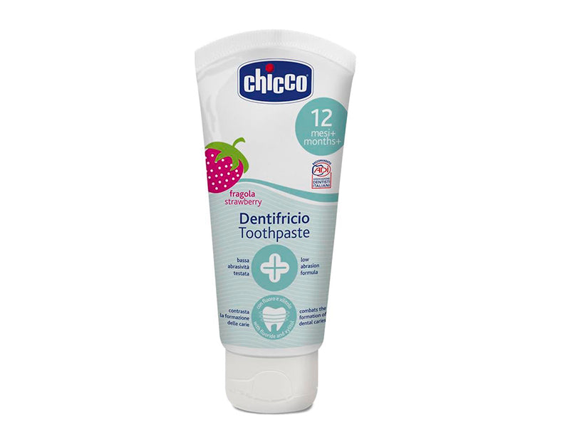 Chicco Pasta de dinti Capsuna 12m+ 50ml cu flour 74290