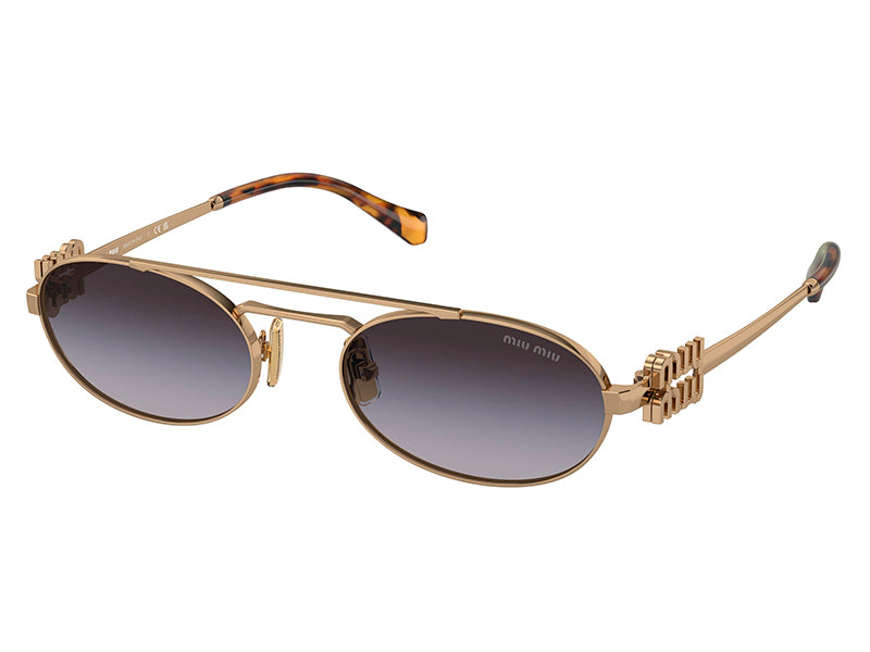 Ochelari de soare Miu Miu MU54ZS-70E5D1-53, din Metal, p/u femei