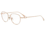 Rama optica Fendi Baguette FE50109F-030-52, 2025, din Metal, p/u femei