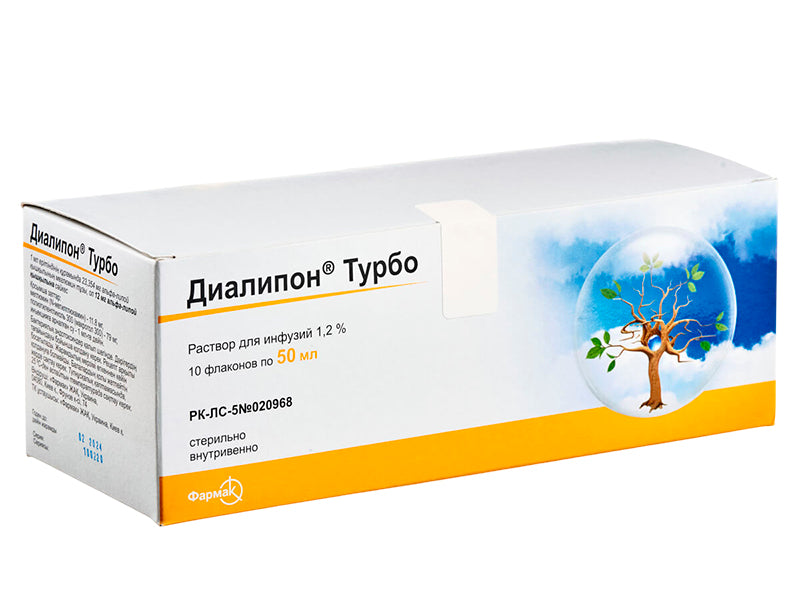 Dialipon Turbo 600mg/50ml sol.perf.