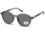 Ochelari de soare Montana MP187E, 2025, matt grey, din Acetat, unisex + husa moale