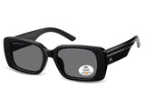 Ochelari de soare Montana MP194, 2025, shiny black, din Acetat, p/u femei + husa moale
