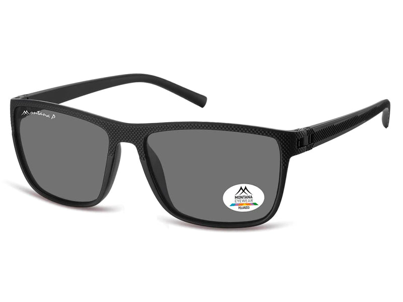 Ochelari de soare Montana MP198, 2025, matt black, din Acetat, p/u barbati + husa moale