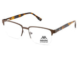 Rama optica Montana MM579B-54, 2025, matt brown, din Metal, p/u barbati