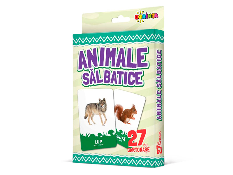 Carte 27 cartonase Animale Salbatice