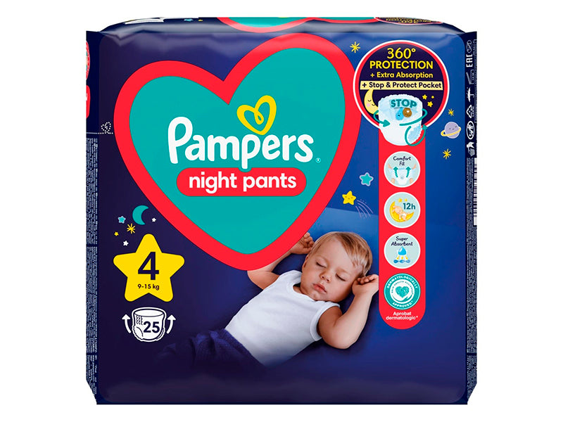 Pampers 4 PANTS NIGHT