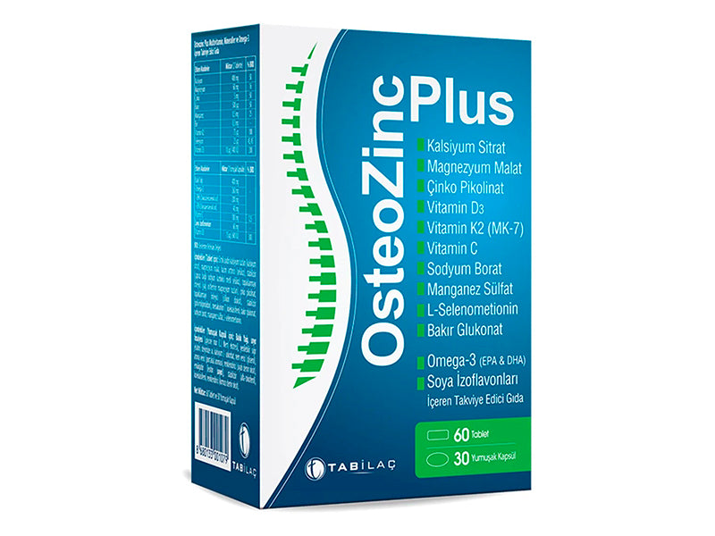OsteoZinc Plus + Omega3 260mg