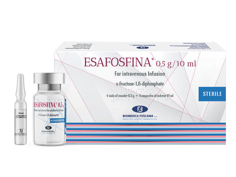 ESAFOSFINA 0,5g/10ml pulb.+solv./sol.perf.(N4+4)