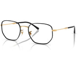 Rama optica Ray Ban RX6496-3175-53, din Metal, unisex