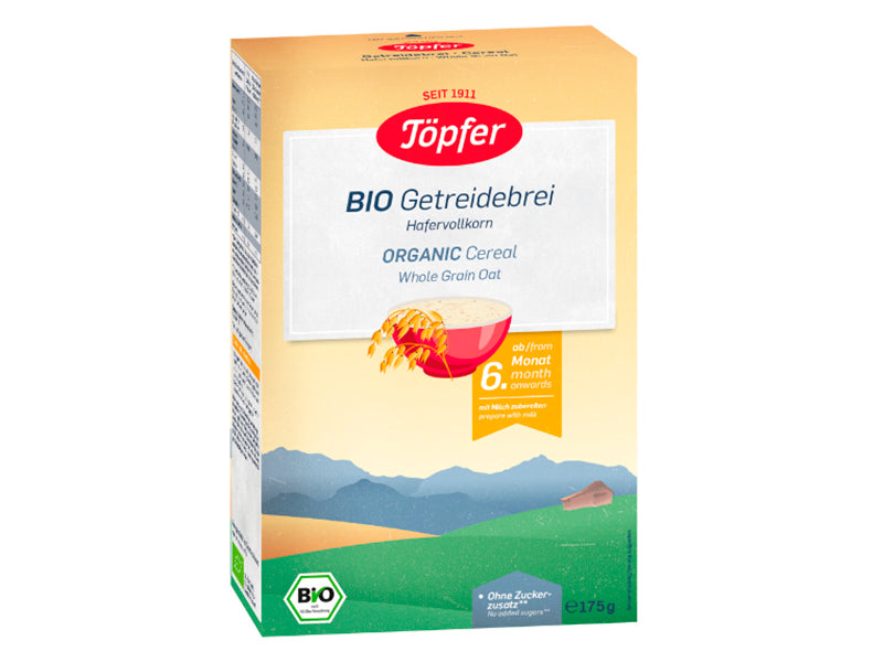 Topfer Terci Cereale BIO ovaz integral 6lun 175g