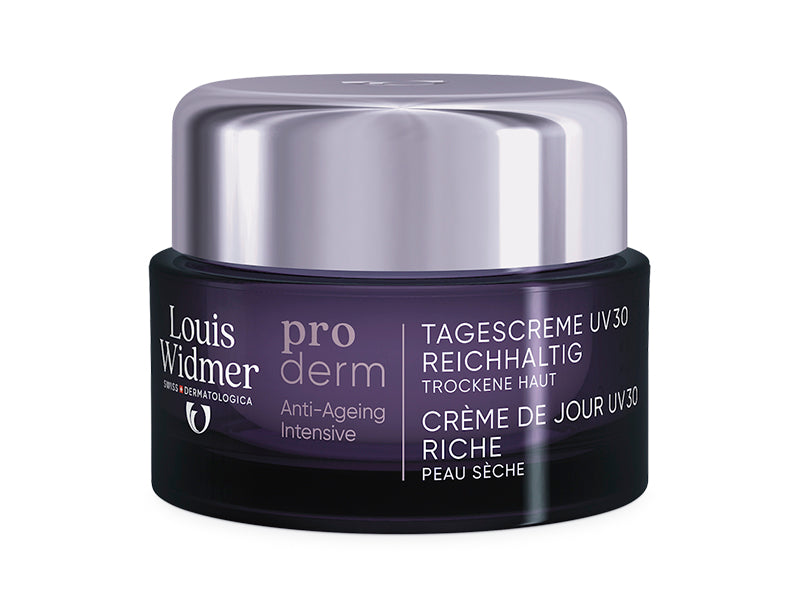 Louis Widmer Proderm Anti-Ageing Intensiv Crema de zi UV30 Rich 0% parfum 50ml