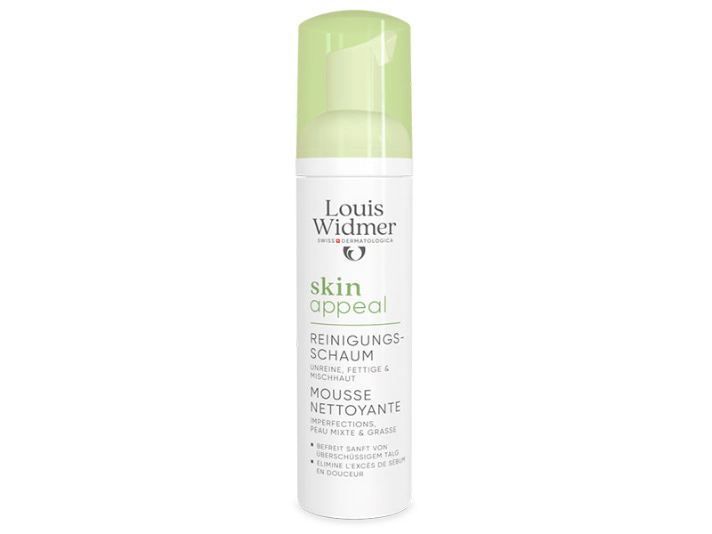 Louis Widmer Skin Appeal Spuma de curatare pu ten mixt si gras 150ml New