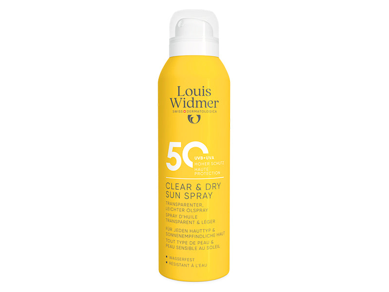 Louis Widmer Suncare Clear&Dry Spray SPF50