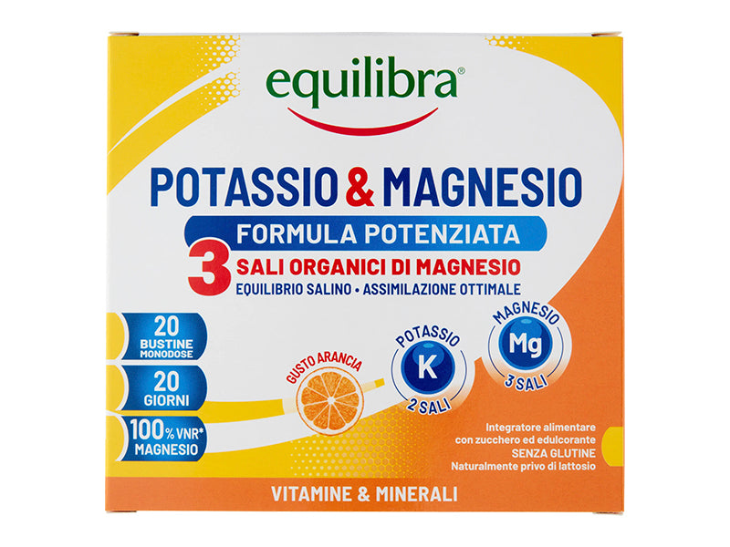 Equilibra Potasiu & Magneziu 3 Saruri Formula Potentata plic