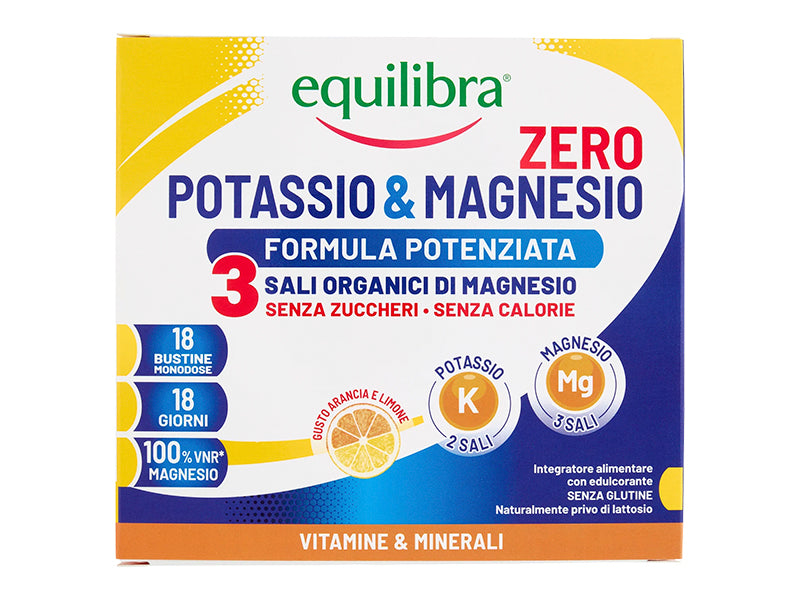 Equilibra Potasiu & Magneziu Zero 3 Saruri Formula Potentata plic