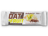 Biotech Batonas Oat & Nuts Bar 70g ovaz-banana cu glazura de ciocolata