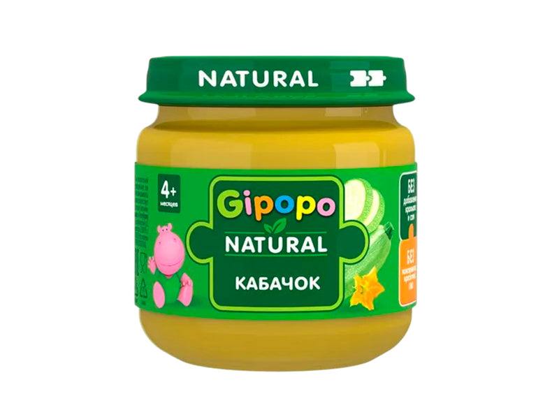 GIPOPO Pireu Dovlecel 80g