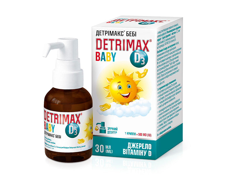 Detrimax Baby 500UI pic. 30ml (Vitamina D3)
