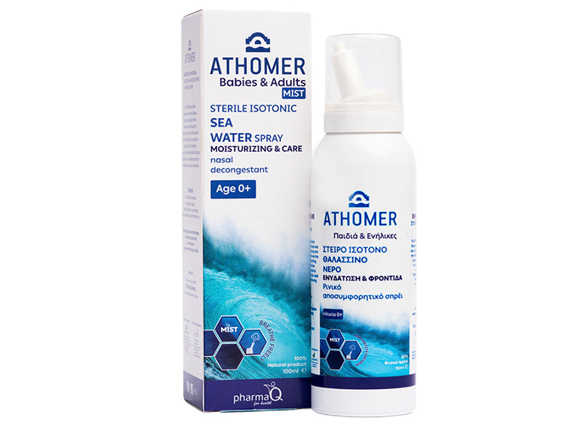 Athomer Isotonic spray apa de mare 100ml (0+)