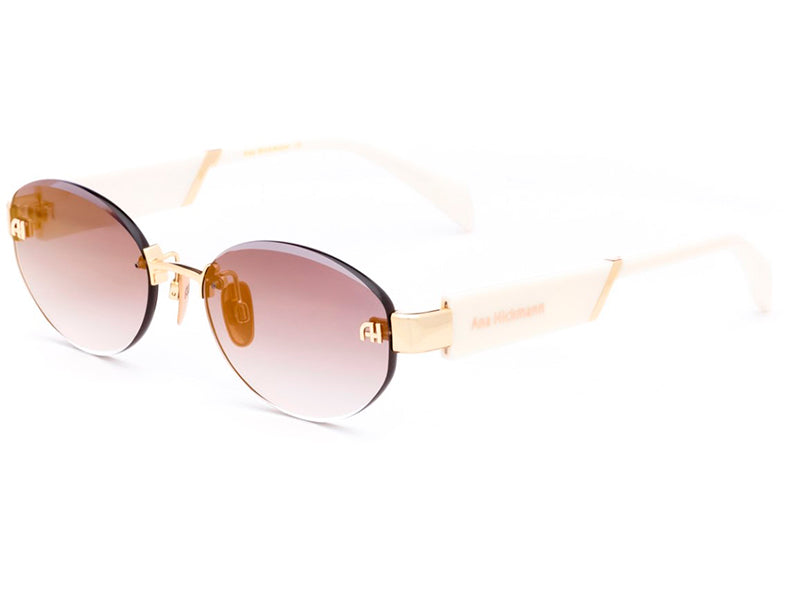 Ochelari de soare Ana Hickmann AH3317-04B-56, 2025, din Metal, p/u femei