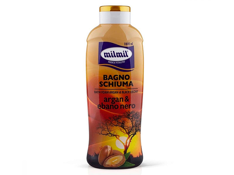 MilMil Gel de dus Argan Abanos Negru