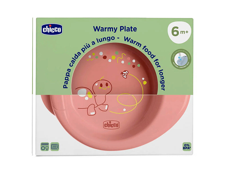 Chicco Farfurie termica 6M+ PINK 