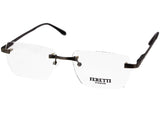 Rama optica Feretti OLD369M-55 C1, 2025, din Metal, p/u barbati