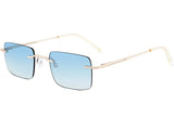 Ochelari de soare Carolina Lemke Gefen CL3672-02-48, 2025, din Metal, unisex