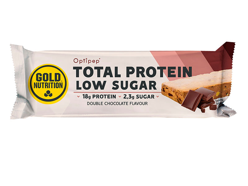 GoldNutrition Baton proteic cu ciocolata/zahar redus 60g (EC58902)