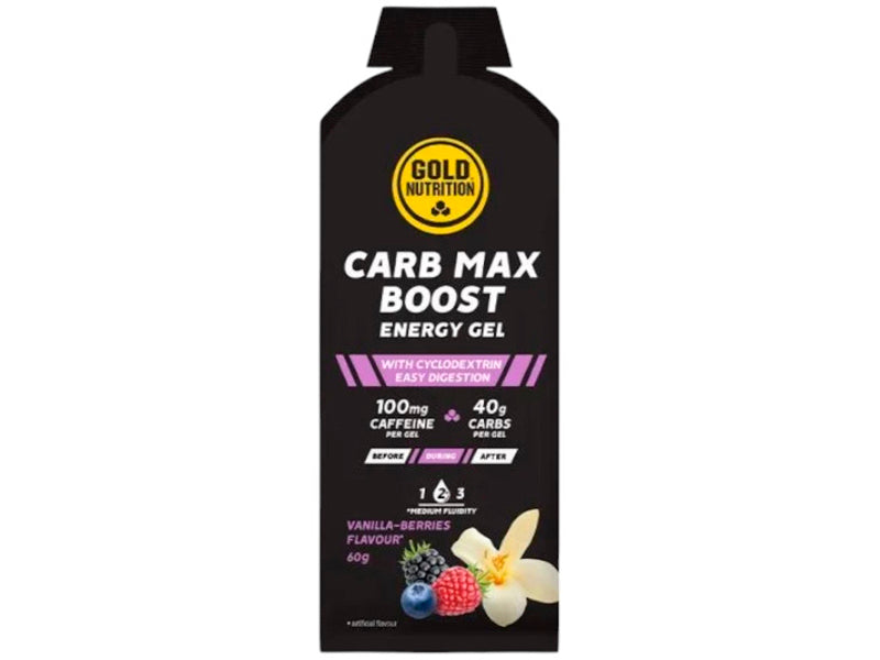 GoldNutrition Gel energizant cu aroma de vanilie si fructe de padure 60g (GN61513)