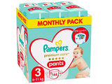 Pampers 3 M BOX PANTS PREMIUM CARE 144