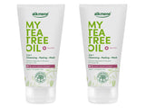 Alkmene Tea Tree Gel-Peeling-Masca 3in1 cu ulei de arbore de ceai 150ml 1+1 Cadou