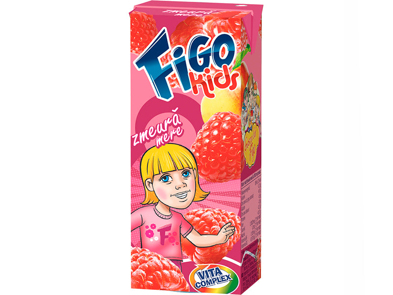 Figo Kids Mere Zmeura 200 ml