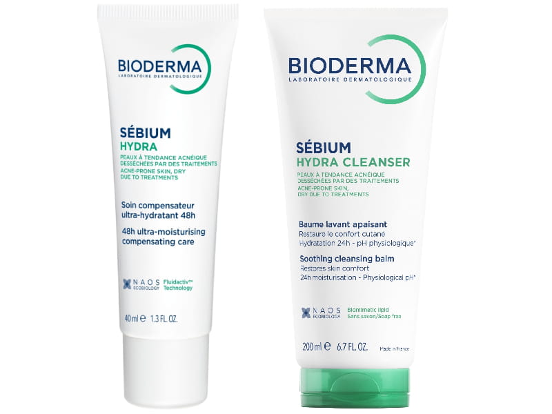 Bioderma Sebium Hydra 40ml + Sebium Hydra Cleanser 200ml (-70%)