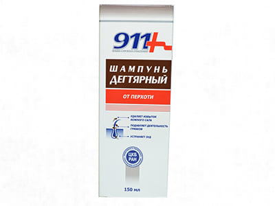 911 Sapun lichid cu gudron 250ml