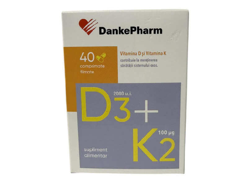 Vitamina D3 2000UI + K2  comp.