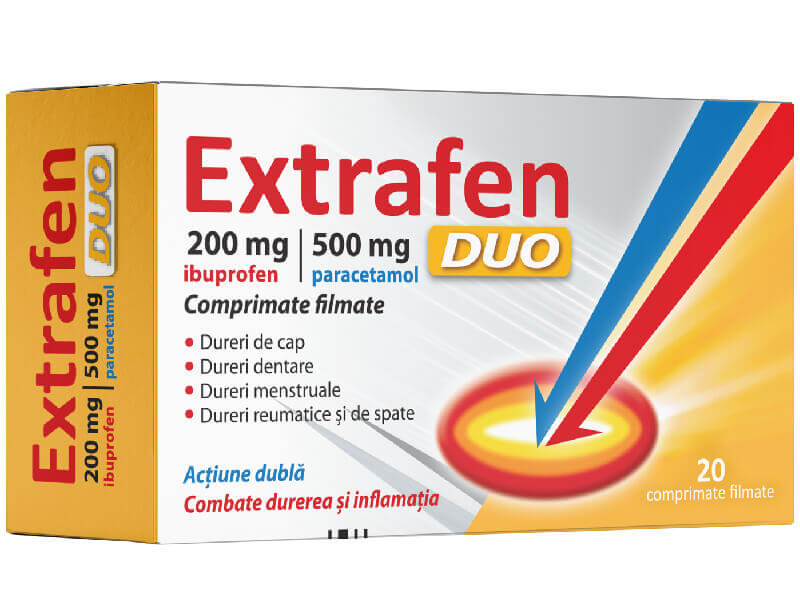 Extrafen Duo 200 мг / 500 мг, табл.