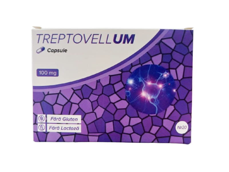 Treptovellum 100mg caps.