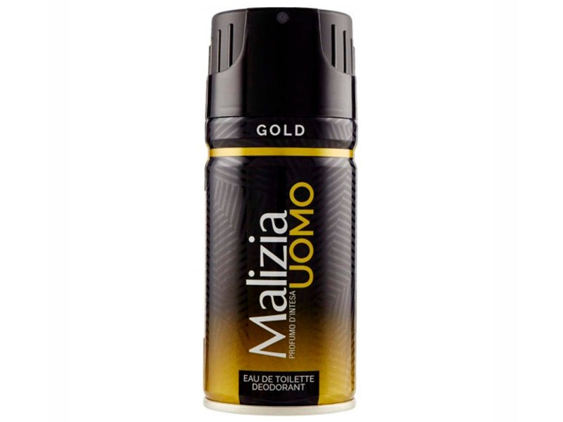 Malizia Uomo Deodorant Spray p/u barbati Gold 150ml