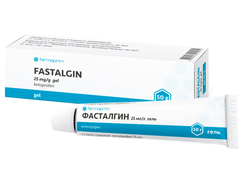 Fastalgin 25mg/g gel 50g